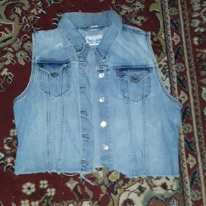 Levi's Blue Jean Vest